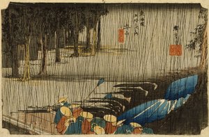  door Utagawa Hiroshige