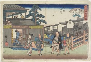 Umegawa bij Yanagibashi in Ryo_goku, ca. 1835-1842