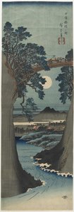 Uitzicht op de Apenbrug in Ko_shu_ Provincie, 1841-1842
