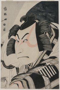 Nakamura Nakazo II als Matsuomaru in de wagen-stoppende scène door Utagawa Kunimasa