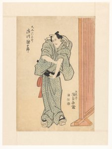 Timmerman Rokusaburô door Utagawa Kunisada (I)