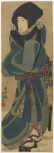 (Vrouw in Mantel en Kap), c. 1830-1844
