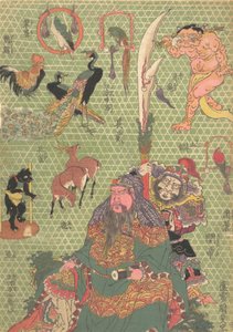 Mandwerk: Door de ambachtsman Ichida Shoshichiro van Naniwa Kagozaiku Naniwa saikunin, 1819