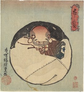 Hotei God, c. 1830-1844
