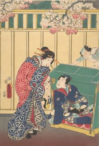 Afdruk door Utagawa Kunisada