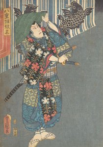 Print, 19e eeuw. door Utagawa Kunisada