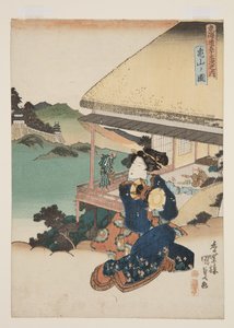 Uitzicht op Kameyama