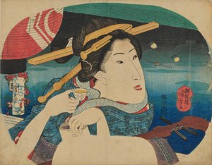  door Utagawa Kuniyoshi