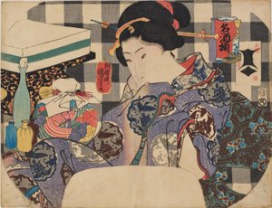  door Utagawa Kuniyoshi