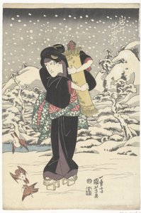 Iwai Hanshiro V door Utagawa Kuniyoshi