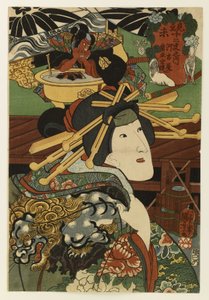  door Utagawa Kuniyoshi