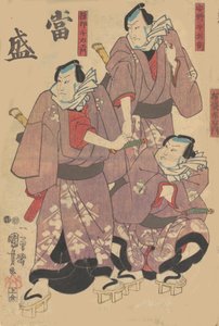 Prent, 19e eeuw door Utagawa Kuniyoshi