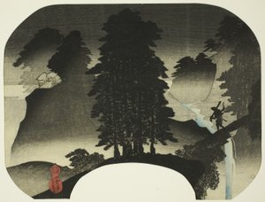 Landschap (Sansui) door Utagawa Sadahide