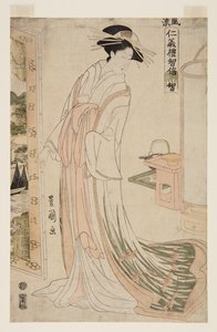 Wijsheid (Chi) door Utagawa Toyokuni