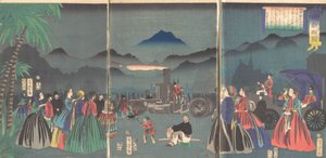 Frankrijk furansukoku door Utagawa Yoshitora