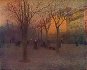 Ostrov Kampa, Praag, ca. 1879-1906, 1906