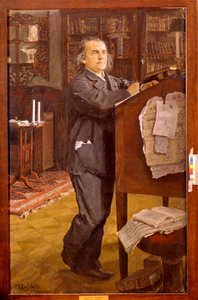 Portret van componist Alexander Serov