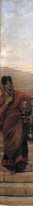 Een Indiase Waterdrager door Valentine Cameron Prinsep