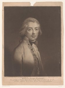 Portret van Willem George Frederik van Oranje-Nassau door Valentine Green