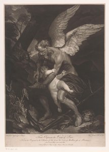 Vadertje Tijd knipt de vleugels van Cupido