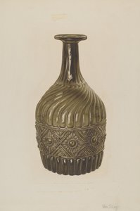 Fles door Van Silvay