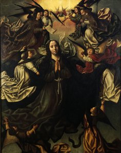 De Tenhemelopneming van de Heilige Maagd Maria door Vasco Fernandes