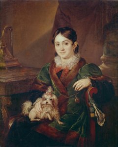 Portret van gravin Natalia Andreevna Obolenskaya, 1833