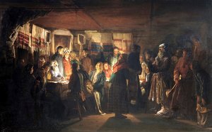 Een Tovenaar komt naar een Boerenbruiloft, 1875