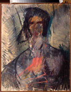 Portret van de dichter Vladimir Majakovski