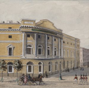 De Keizerlijke Openbare Bibliotheek in Sint-Petersburg, 1830-1840s