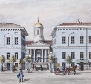 De Nevsky Prospekt in Sint-Petersburg