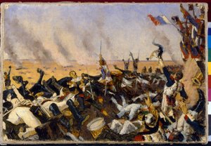 Het einde van de slag bij Borodino, 7 september 1812