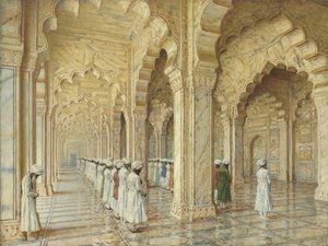 De Parelmoskee in Agra