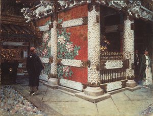 Het Shinto-heiligdom in Nikko, 1903