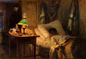 De Zieke door Vasilij Dmitrievic Polenov