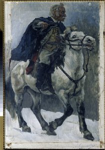Alexander Suvorov te paard