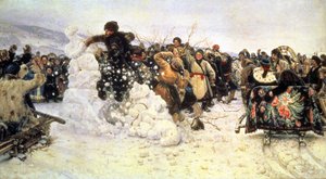 De verovering van het sneeuwfort, 1891