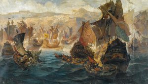 De verovering van Constantinopel door de Kruisvaarders
