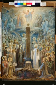De glorie van de Georgisch-orthodoxe kerk door Vasily Andreyevich Barvitov