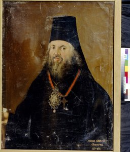 Portret van Ambrosius, aartsbisschop van Vyatka Slobodskoy (1752-1809)