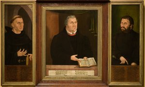 Het Luther Heiligdom, drieluik, 1572