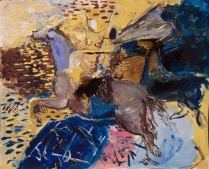 Circuspaardenvrouw door Vera Mikhailovna Yermolayeva