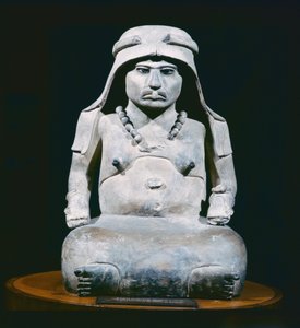 Tlazolteotl, godin van spirituele onreinheid en schuldige genoegens