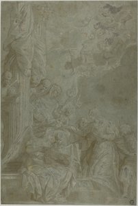 Mystiek Huwelijk van Sint Catharina door Veronese (Paolo Caliari)