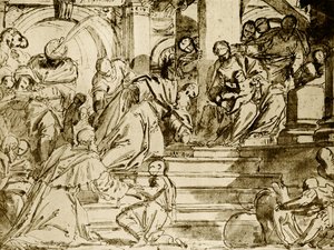 Aanbidding van de wijzen door Paolo Veronese