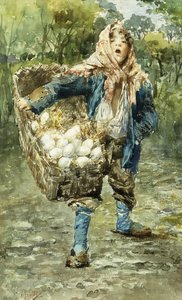 Jonge Eierenverkoper