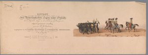 Historische optocht bij het tweede eeuwfeest van de Utrechtse Hogeschool, 1836 (titelprent) door Victor Adam