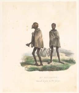Kleding van de inwoners van King George Sound (West-Australië)