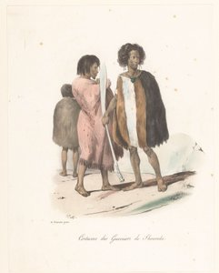 Kleding van de krijgers van Shouraki (Nieuw-Zeeland)