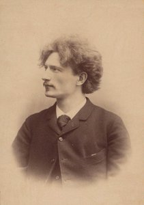 Portret van de componist Ignacy Jan Paderewski door Victor Girard